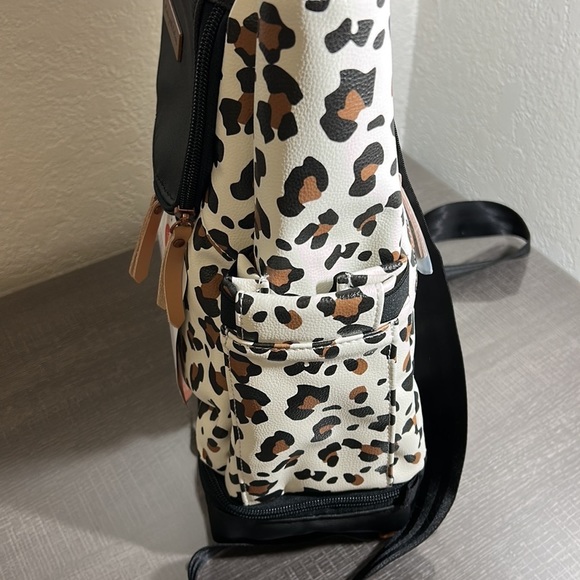 LAST - Petunia Pickle Bottom Pivot Backpack,Moon Leopard - Picture 9 of 12